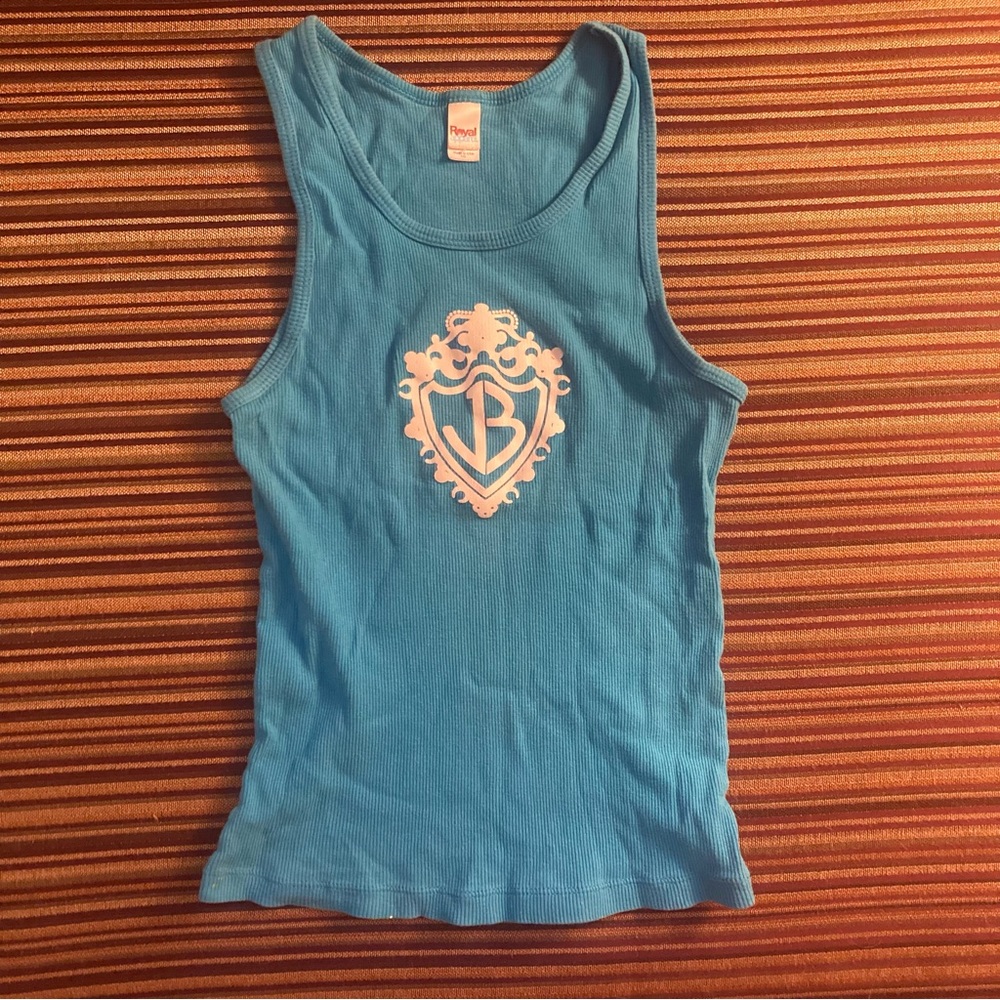 RARE original “vintage” Jonas Brothers Blue Emblem Tank Top concert tee